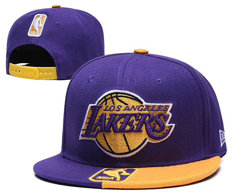 2020 NBA Los Angeles Lakers #6 hat->->Sports Caps